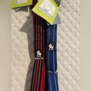 2 Truelove Red and Blue Dog Leashes